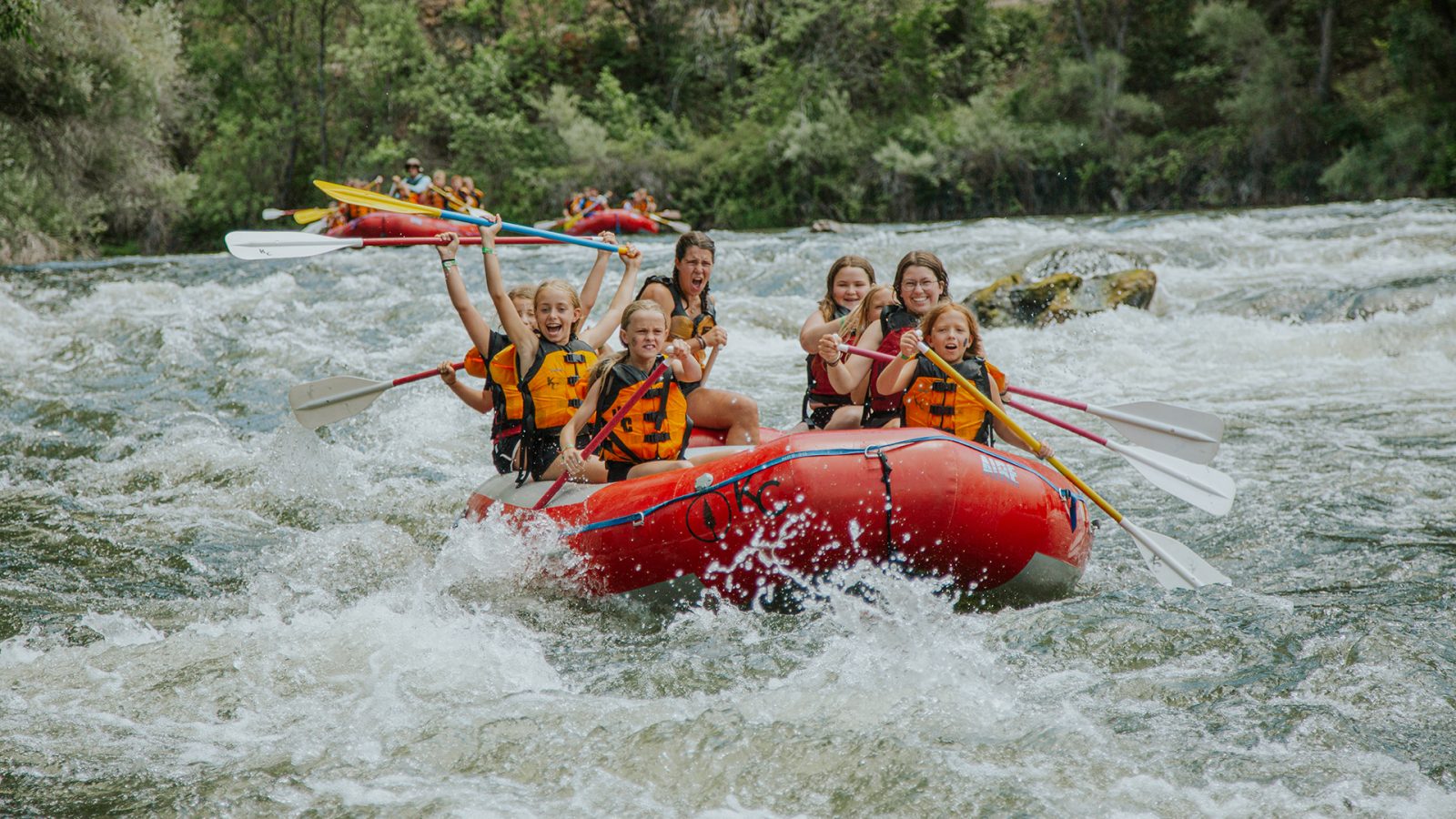 Rafting at Kidder Creek